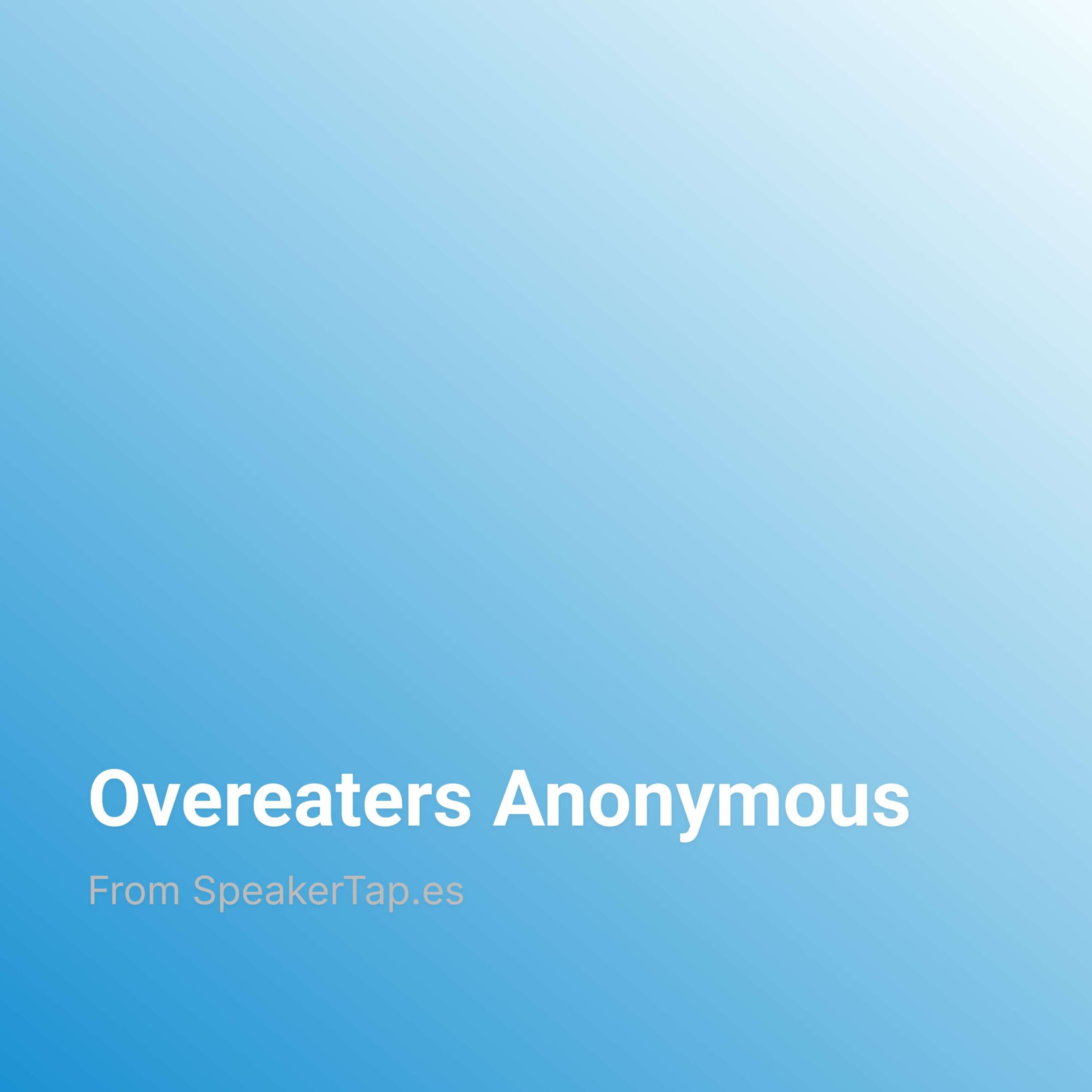 Overeaters Anonymous